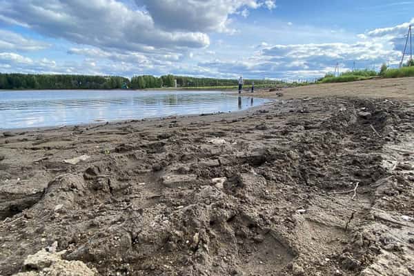 Мэрия Первоуральска не может объяснить, почему обмелел Верхне-Шайтанский пруд