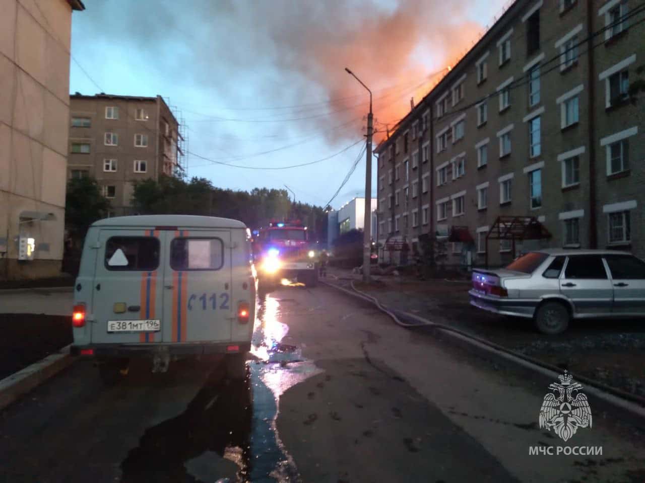 Прокуратура проводит проверку по факту пожара в первоуральском общежитии