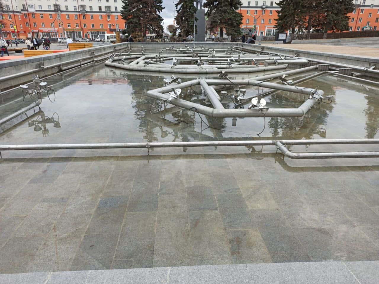 Первоуральцы пожаловались на перебои в работе фонтана 