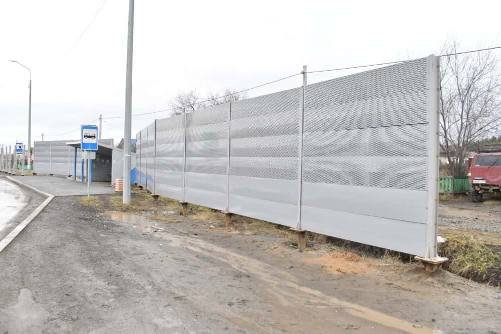 23 млн рублей потратит администрация Первоуральска на шумовые экраны