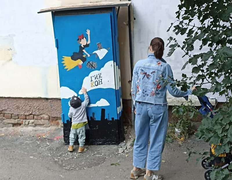 В Екатеринбурге появились новые стрит-арт объекты