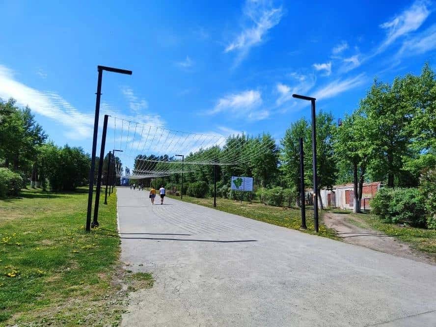 В Парк новой культуры завезут материалы для ремонта