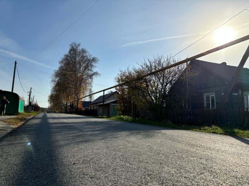 В поселках под Первоуральском завершился ремонт дорог