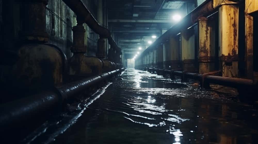 На праздник первоуральцев затопило фекалиями