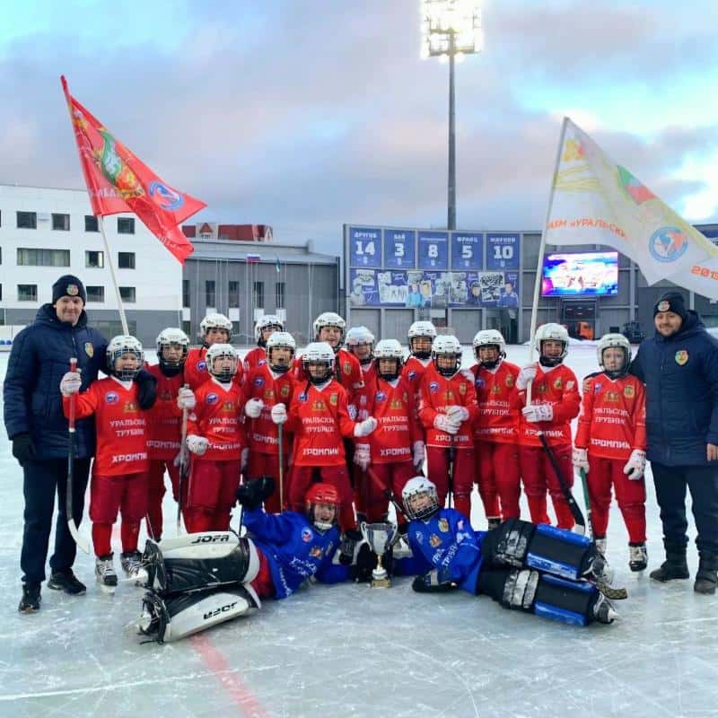 Юные первоуральские хоккеисты стали победителями Открытого турнира