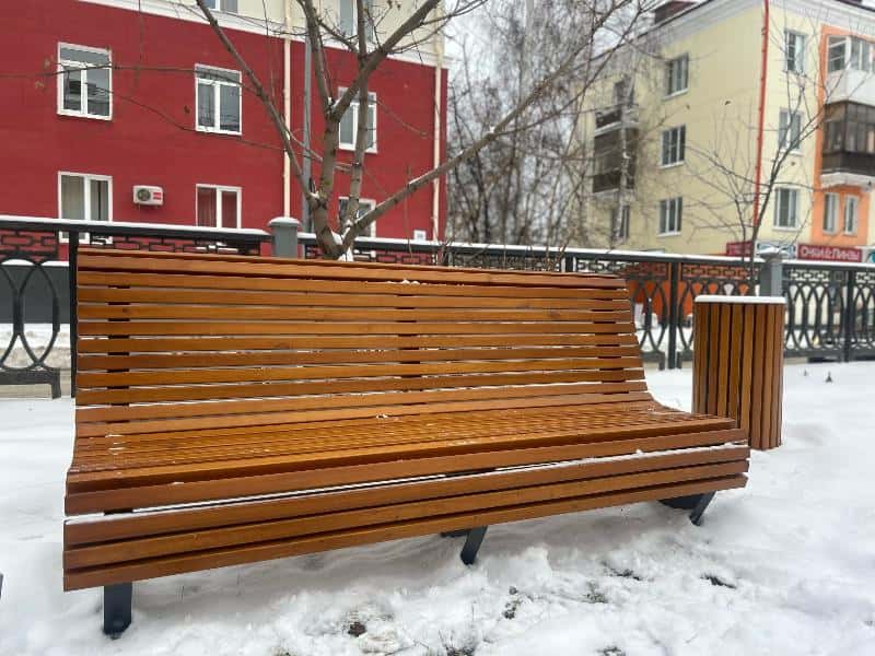 В Первоуральске на Ватутина установят новые скамейки
