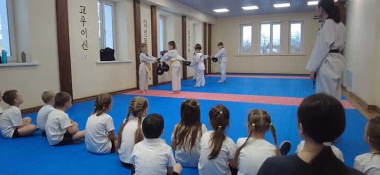 Первоуральские дошкольники посетили экскурсию в центре тхэквондо