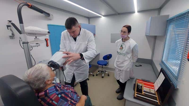 Более ста жителей сел под Первоуральском проверили свое здоровье