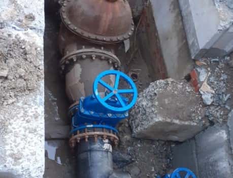 В Первоуральске вновь произошла авария на трубопроводе 