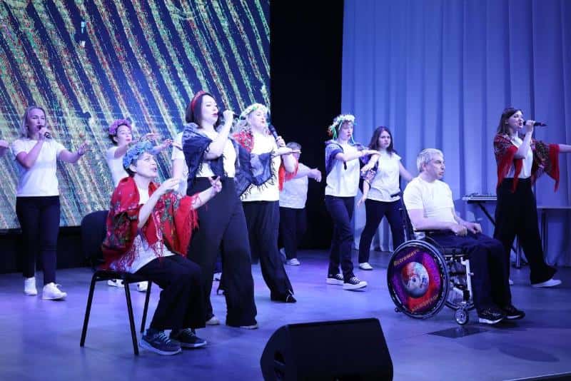 В Первоуральске прошла инклюзивная акция «Город без границ»