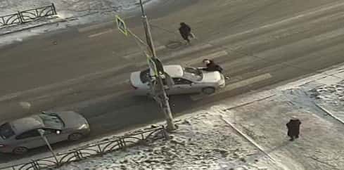 В Первоуральске водитель сбил пенсионерку на светофоре