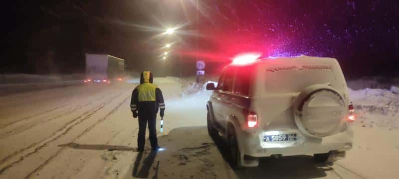 Свердловская Госавтоинспекция предупреждает водителей об осложнении дорожных условий