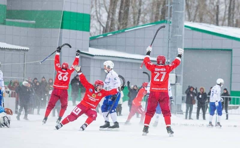 В Первоуральске прошел хоккейный матч с московским «Динамо»