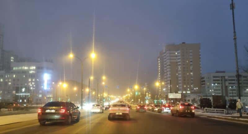 ГАИ предупредила свердловчан о плохой видимости из-за смога 