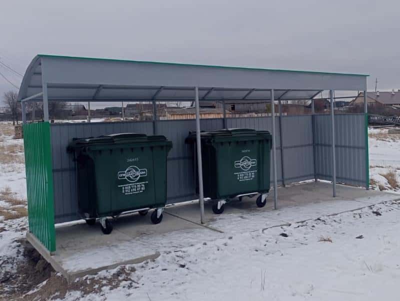 Первоуральск стал лидером по количеству контейнерных площадок для КГО
