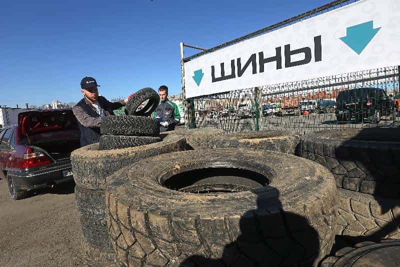 Жители Свердловской области сдали в утилизацию около 40 тысяч автомобильных шин за прошлый год