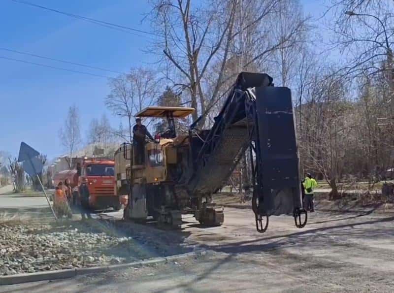 Ремонт дороги на улице Гагарина в Первоуральске стартовал раньше срока  