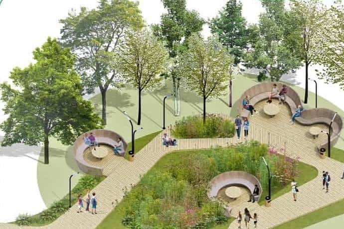 Первоуральцам рассказали, что их ждет, если Исторический сквер имени 60-летия Победы выиграет в голосовании