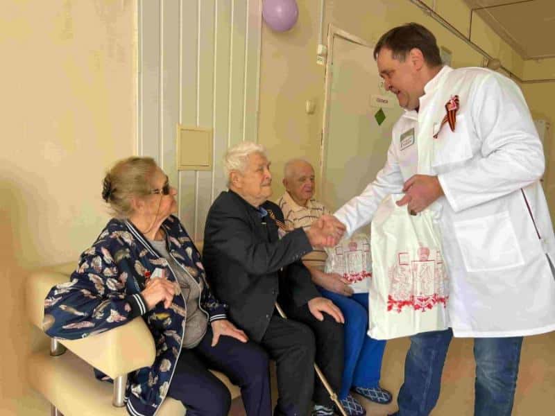 В первоуральском филиале госпиталя для ветеранов войн прошли мероприятия в честь 80-летия Победы