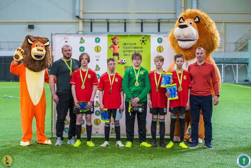 «Особенные футболисты» из Первоуральска победили в финальном этапе соревнований 