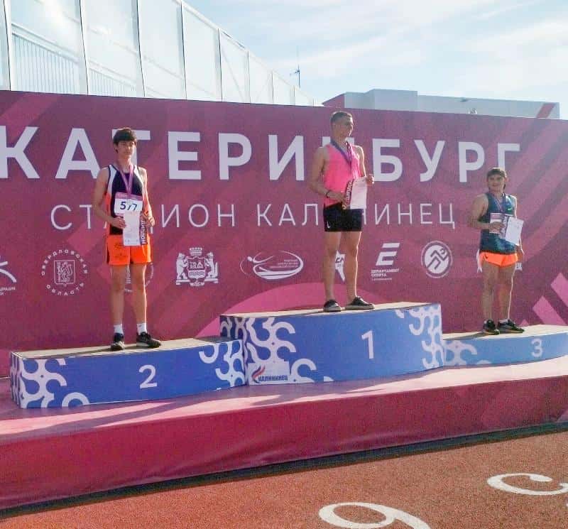 Первоуралец Савелий Козлов стал двукратным призером первенства УрФО по легкой атлетике 