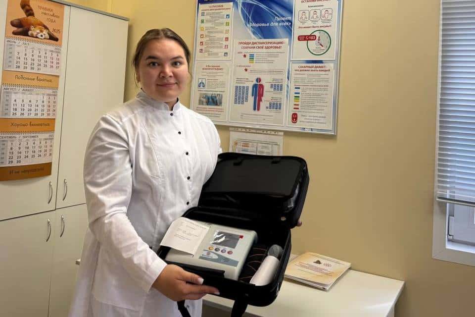 Первоуральская больница получила семь новых электрокардиографов