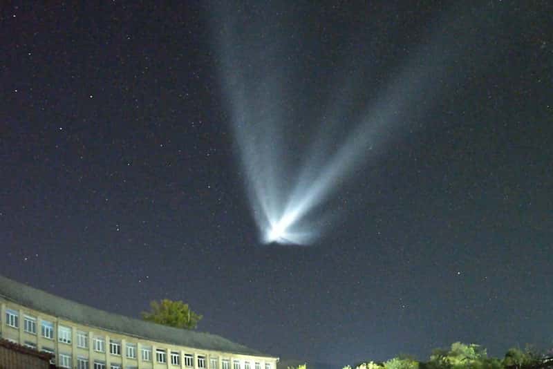 Ракета «Союз-2.1б» с биоспутником «Бион-М» пролетела над Первоуральском