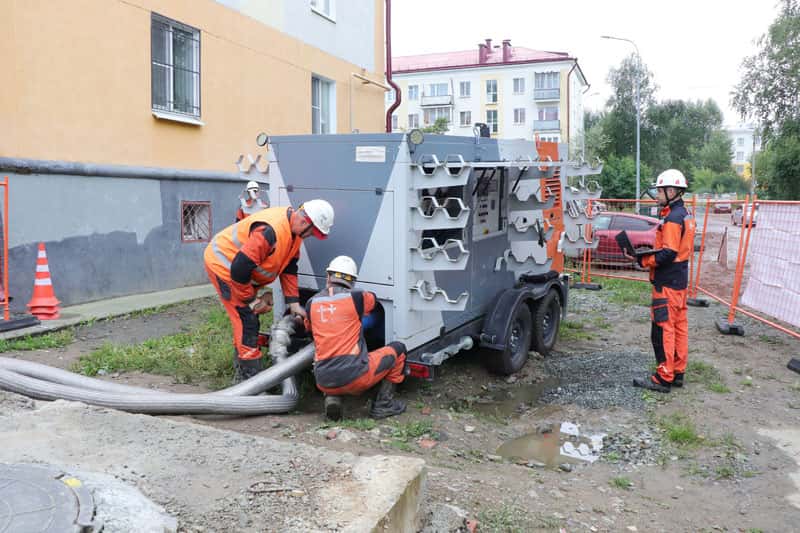 В Первоуральске энергетики завершили гидравлические испытания теплосетей: устранено 76 дефектов