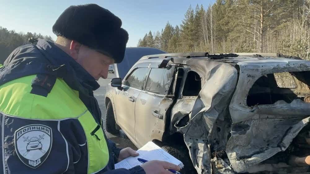 Никто не пострадал, но техника сгорела: подробности ДТП в Тугтулымском районе