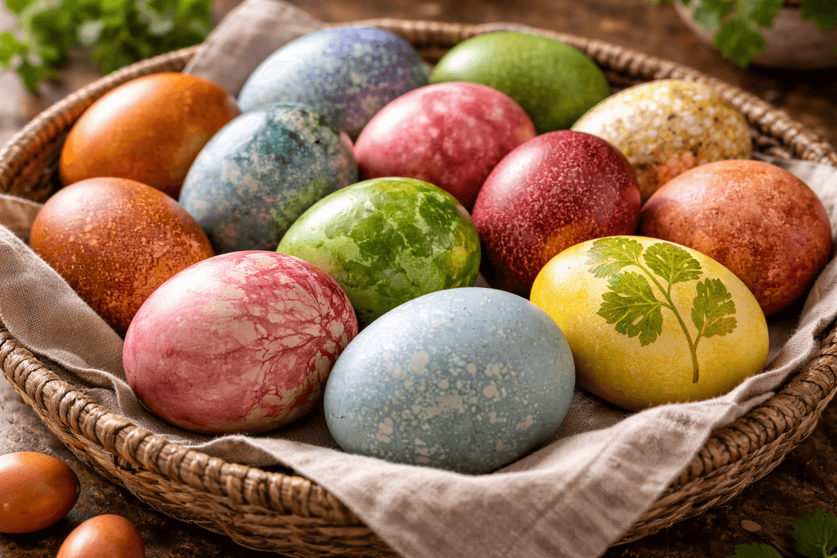 Мои новые пасхальные правила: все соседки в шоке — яйца в крапинку благодаря простому трюку