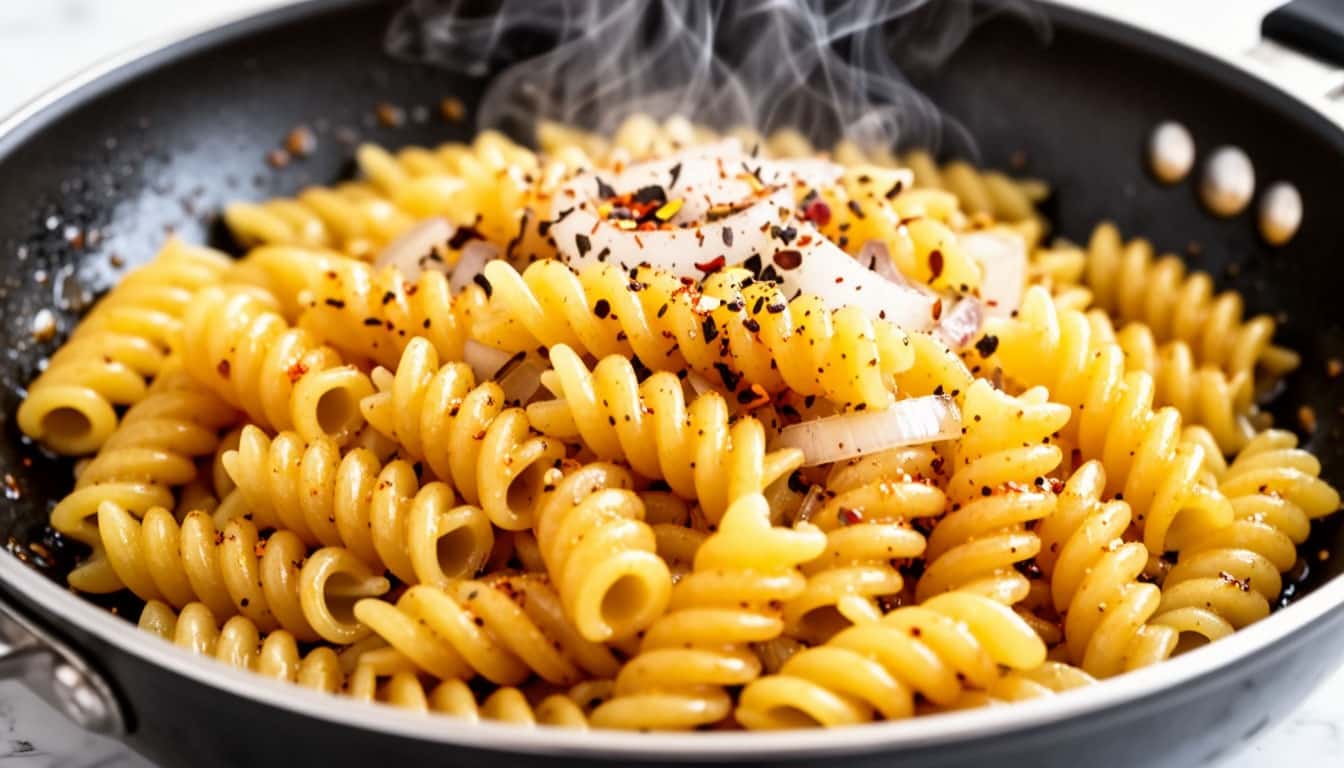 Готовлю вермишель по-турецки на сковороде — вкуснее макарон по-флотски: делюсь рецептом