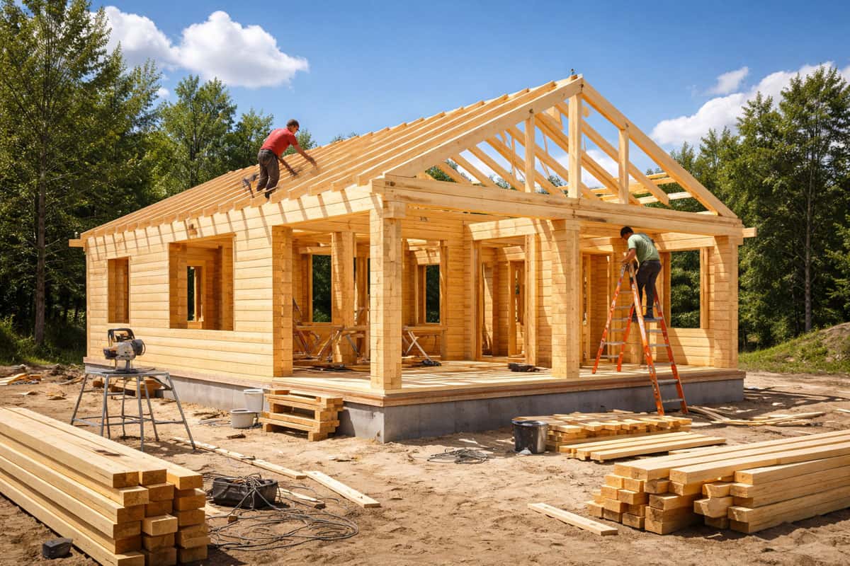 Тёплый пол уходит в прошлое: как сделать модный пол в доме на винтовых сваях без стяжки