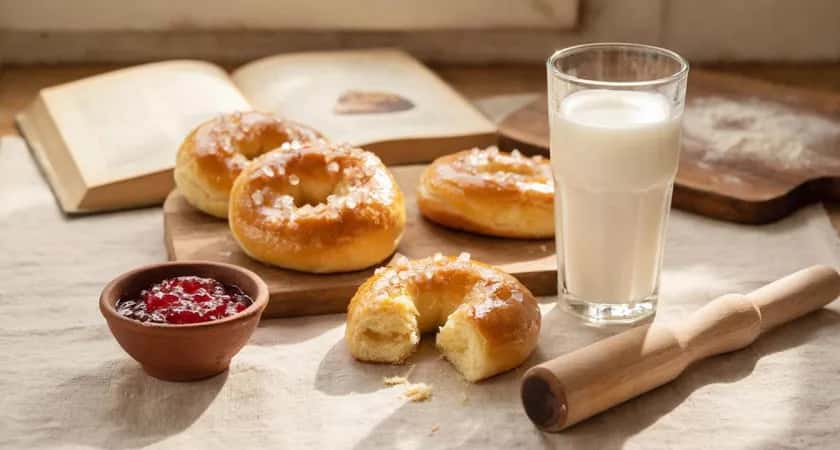 Творожные рогалики из трёх продуктов: воздушные, нежные, тают во рту — рецепт на все времена