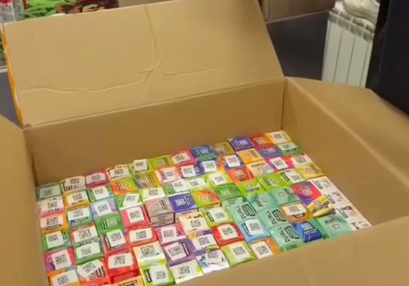 В Екатеринбурге изъяли никотиновые товары на 6 млн рублей | В Екатеринбурге из магазинов изъяли никотиновую продукцию на 6 млн