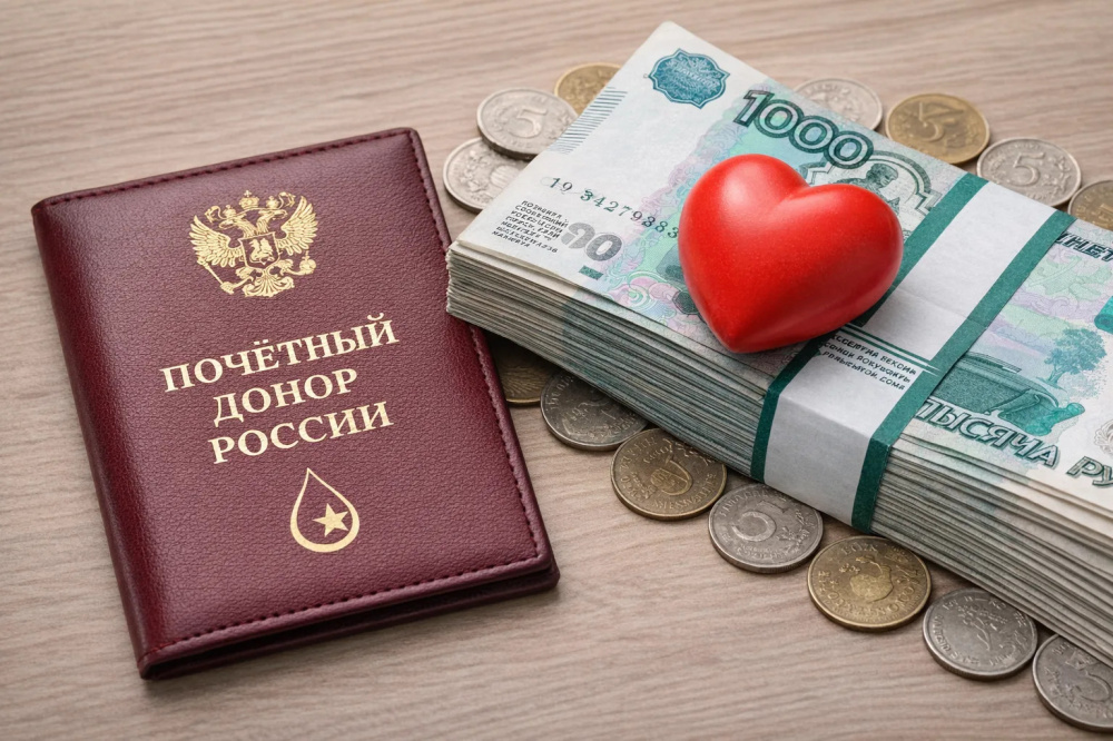 Почетным донорам заплатят почти 20 тысяч рублей в 2026 году: какие льготы доступны и почему получить это звание не так просто | Доноры получат почти 20 тысяч рублей