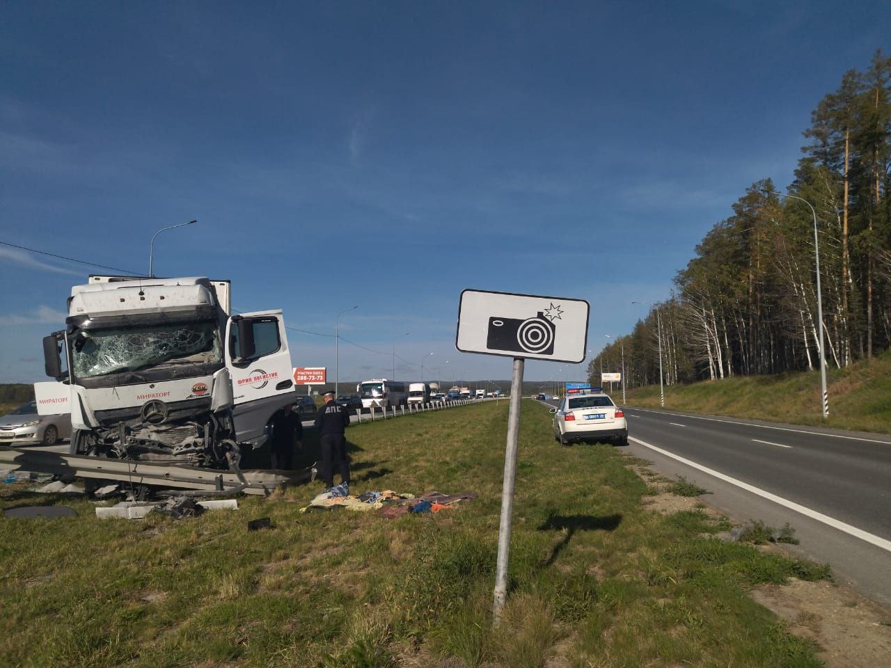 На Урале водитель иномарки погиб в ДТП
