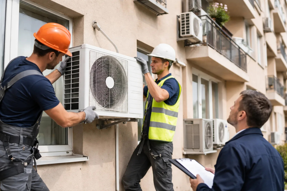 Кондиционер могут заставить снять: новые правила установки на фасадах домов требуют согласия большинства собственников и строгих согласований | Установку кондиционера теперь нужно согласовать: новые правила