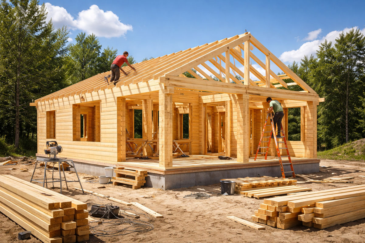 Тёплый пол уходит в прошлое: как сделать модный пол в доме на винтовых сваях без стяжки