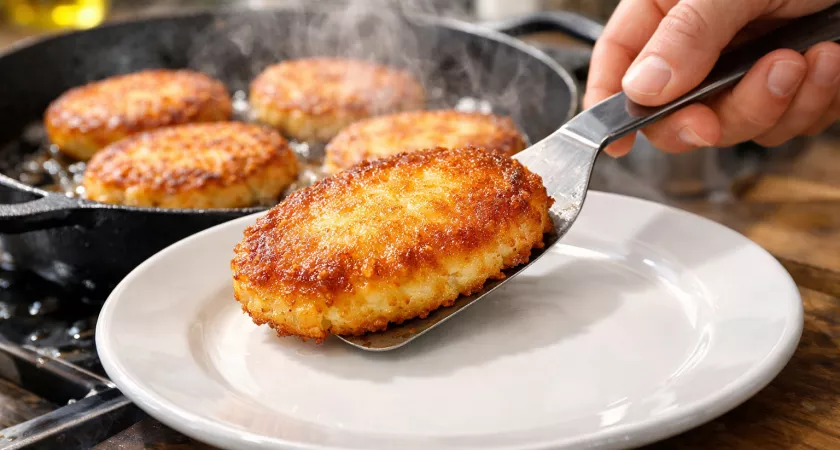 Как приготовить пышные картофельные котлеты, которые не разваливаются: 3 главных секрета
