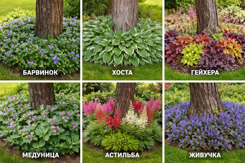 6 цветов, которые превращают приствольные круги из «проблемной зоны» в украшение сада: мой список