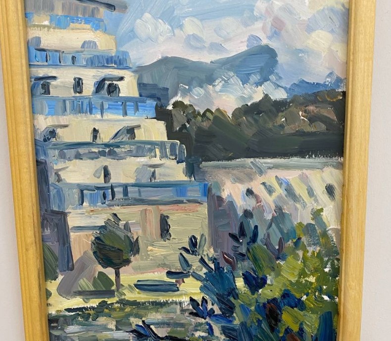 В Первоуральске начала работу экспозиция «От Динаса до Сириуса»: на выставке представлены картины учениц Алексея Золотова | В Первоуральске открылась выставка «От Динаса до Сириуса»