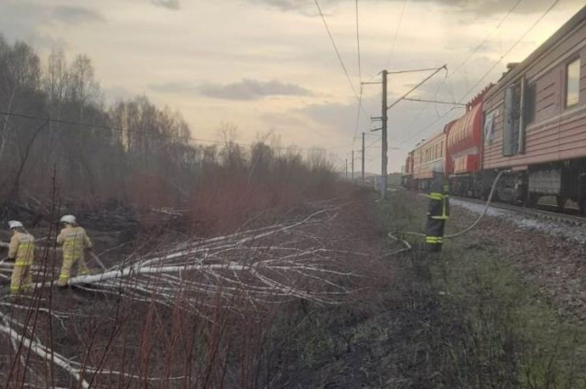 Под Первоуральском произошёл ещё один крупный природный пожар